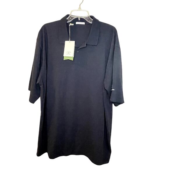 Cutter and Buck Men's Polo Shirt XL Navy GE‎ Lighting Systems NWT - Picture 1 of 8